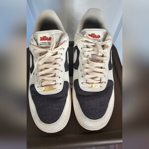 Nike Air Force 1 Low “Designed Fresh” AF1 FJ4021-133 Black Cream Gingham M Size8